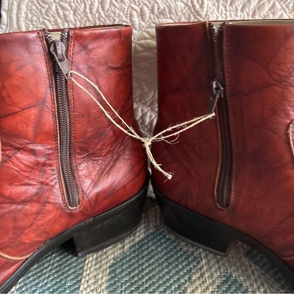 Durango Brown Leather Boots Rugged and Stylish MENS 10.5 WIDE - Picture 6 of 9